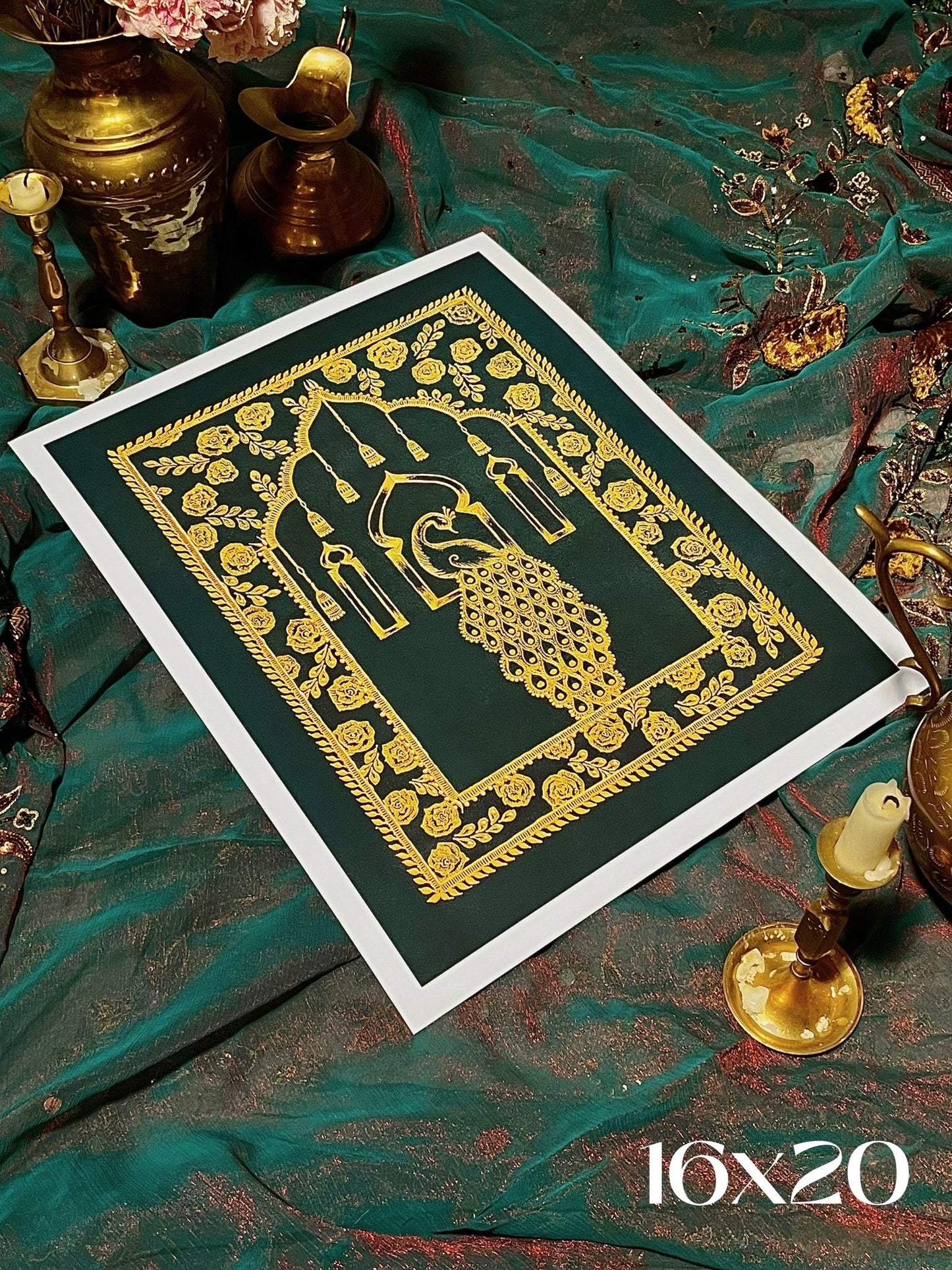 "Window to Wonder" Indian Fantasy Art Print