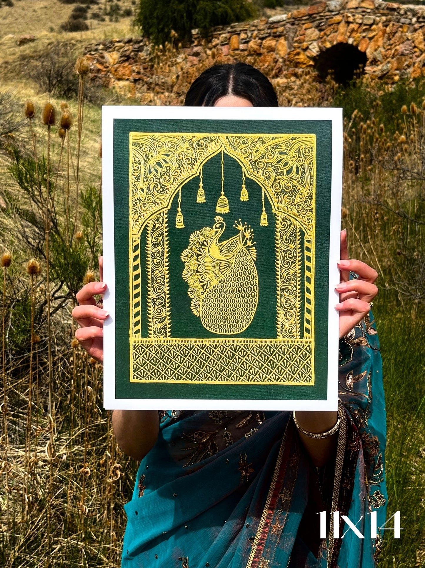 "Beginnings" Indian Fantasy Art Print
