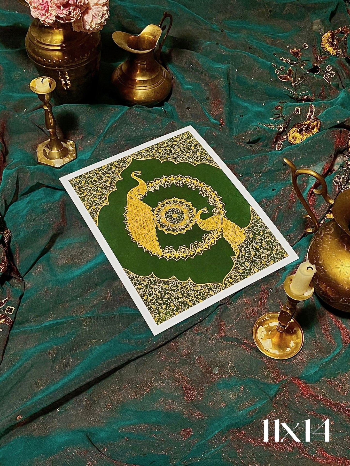 "Eden" Indian Fantasy Art Print