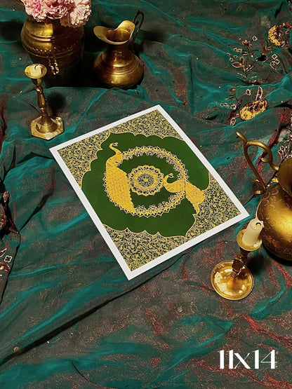 "Eden" Indian Fantasy Art Print