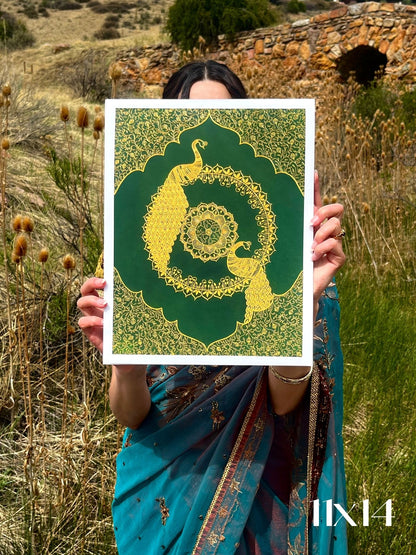 "Eden" Indian Fantasy Art Print
