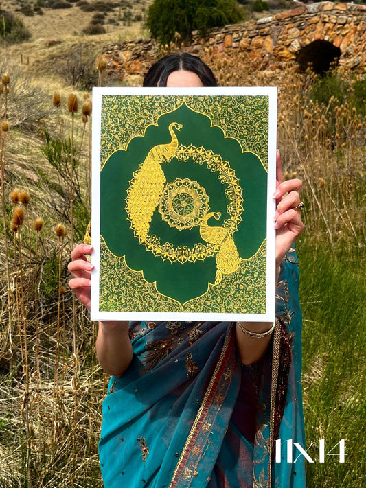 "Eden" Indian Fantasy Art Print