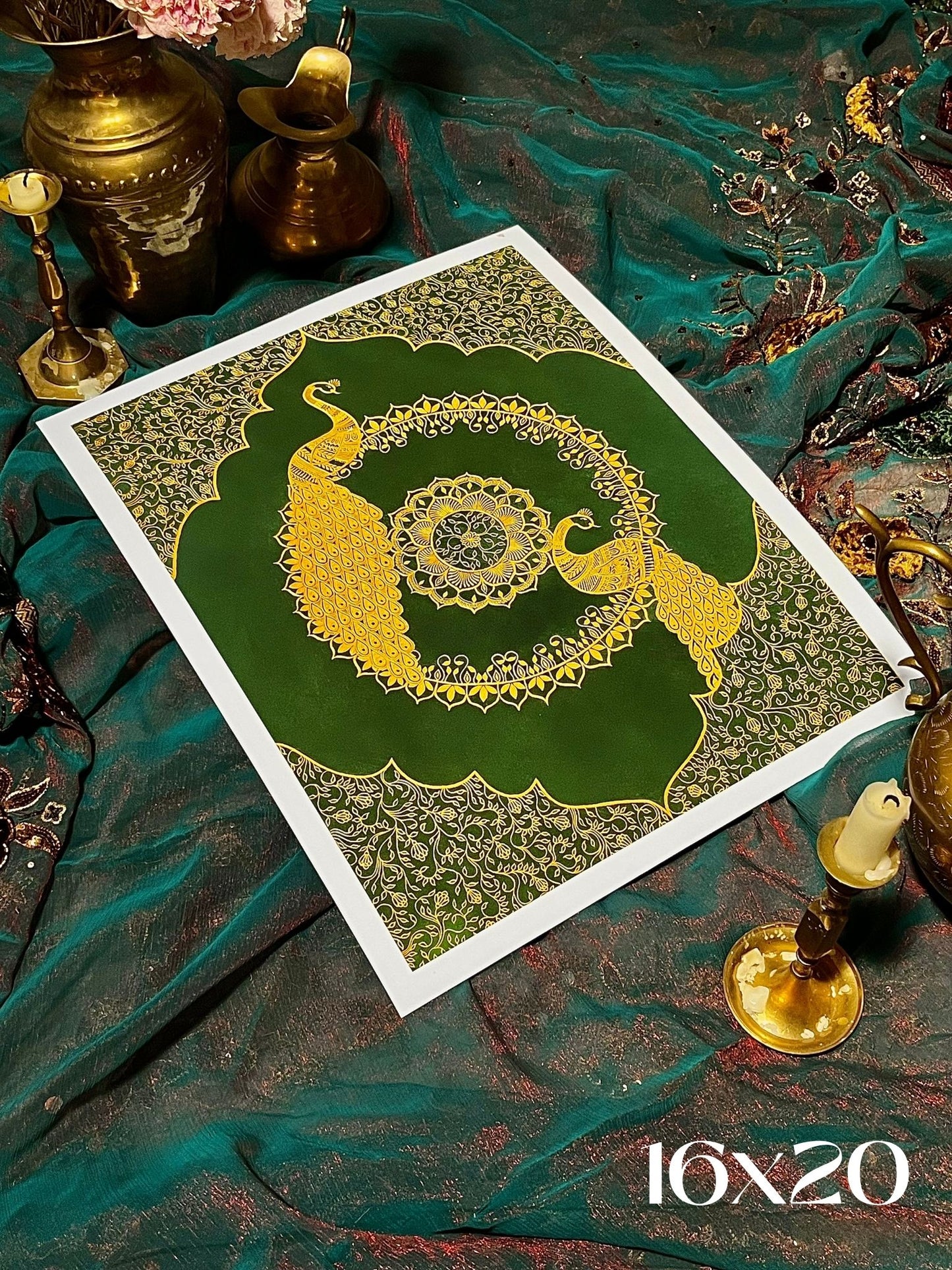 "Eden" Indian Fantasy Art Print