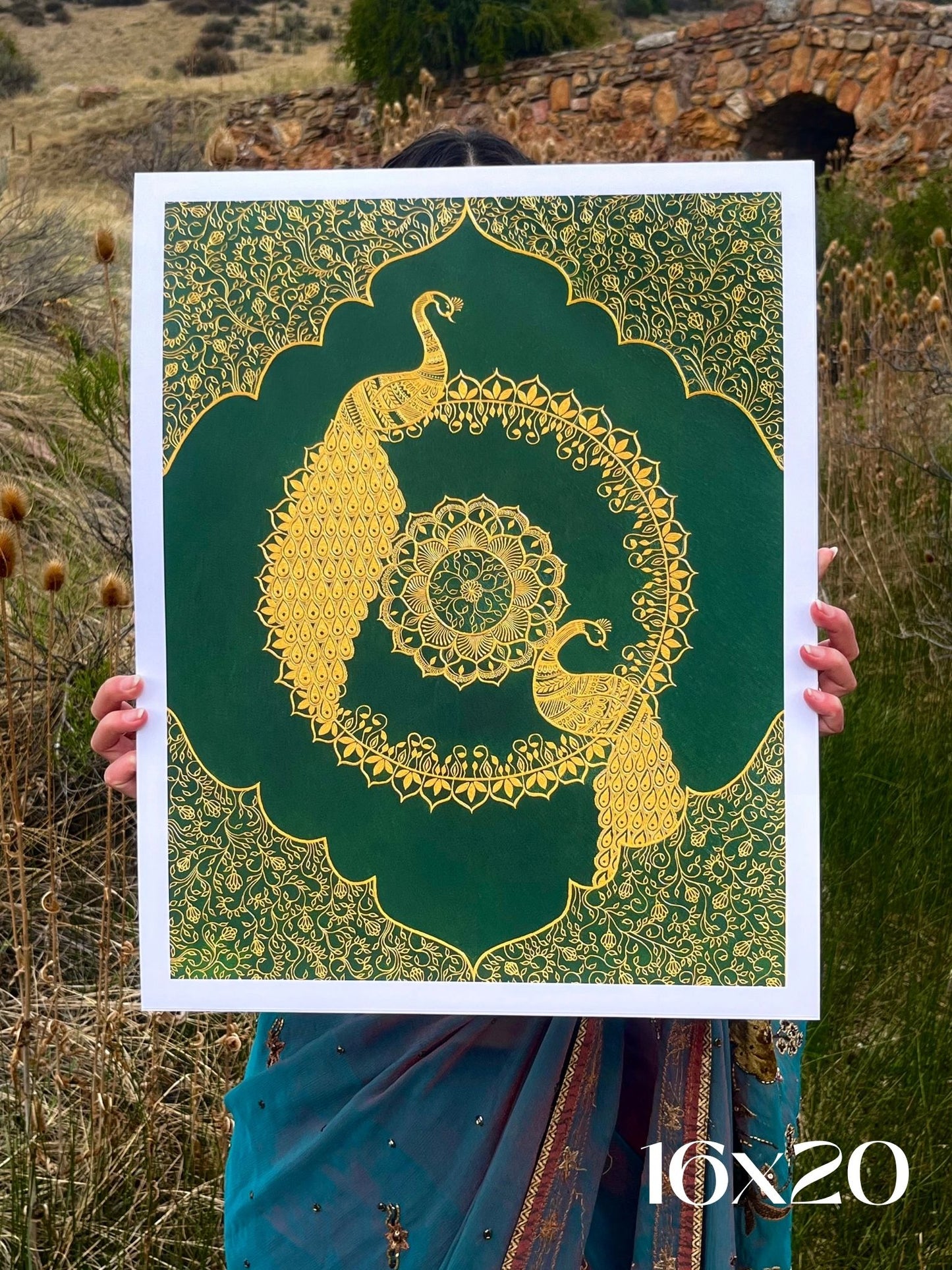 "Eden" Indian Fantasy Art Print