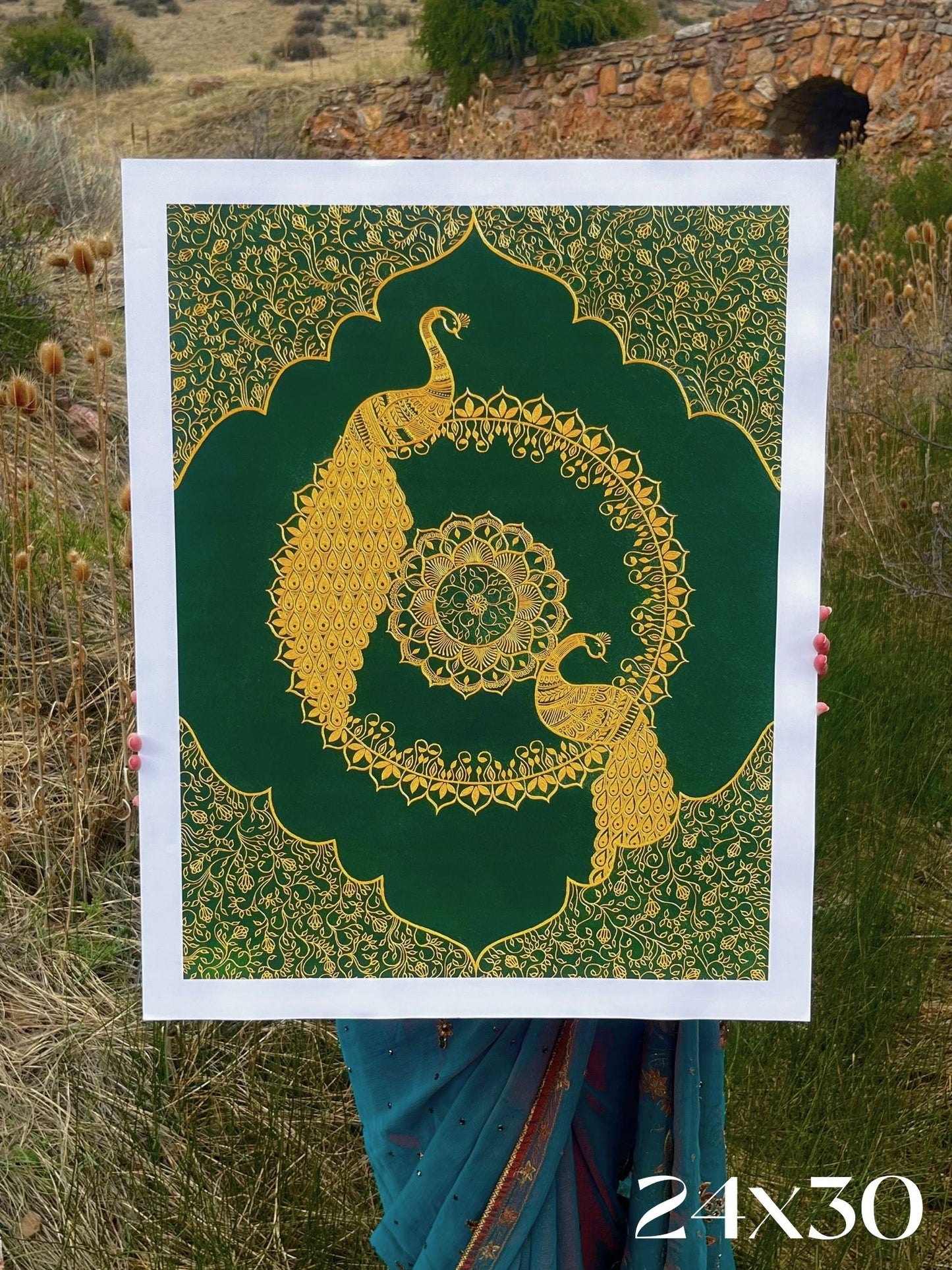 "Eden" Indian Fantasy Art Print