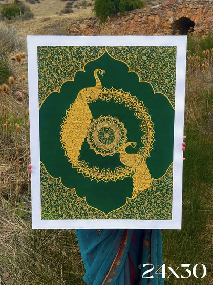 "Eden" Indian Fantasy Art Print