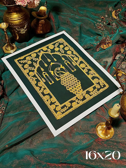 "Window to Wonder" Indian Fantasy Art Print