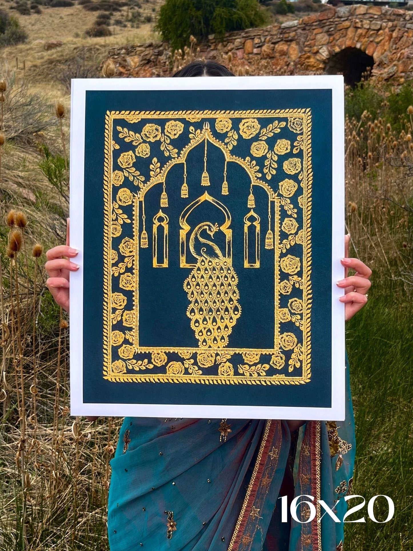 "Window to Wonder" Indian Fantasy Art Print