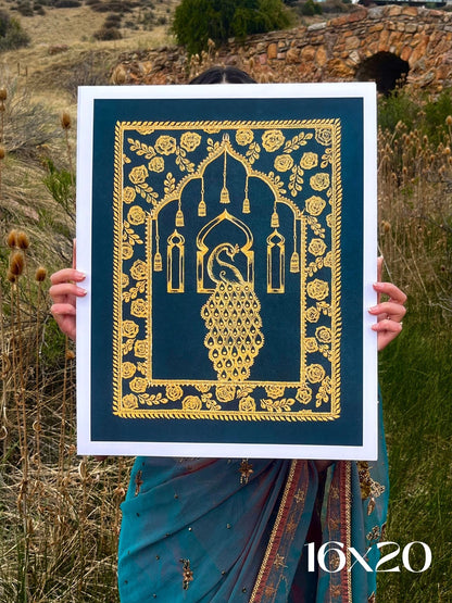 "Window to Wonder" Indian Fantasy Art Print