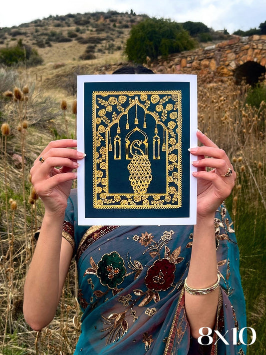 "Window to Wonder" Indian Fantasy Art Print